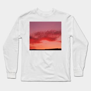 Beach Sunset Ocean Beach Sunset Long Sleeve T-Shirt